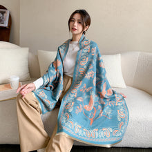 Load image into Gallery viewer, 2023 New Air-Conditioned Room Shawl Outer Match Winter Ethnic Style Artificial Cashmere Scarf Women
