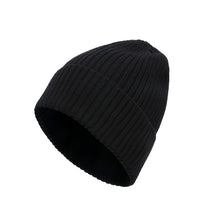 Load image into Gallery viewer, Winter Retro Men's Thickened plus Fluff Knitted Hat Fashionable Solid Color All-Matching Closed Toe Beanie Hat Sports Cold-Proof Woolen Cap
