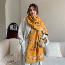 Load image into Gallery viewer, 2023 New Air-Conditioned Room Shawl Outer Match Winter Ethnic Style Artificial Cashmere Scarf Women
