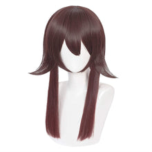 Load image into Gallery viewer, Walnut Brown Black Face Shaping Cos Game  Wig Cosplay Wig
