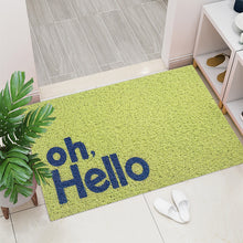 Load image into Gallery viewer, Porch Creative Design Door Mat Carpet PVC Anti-slip Mat Silk Loop Can Be Cut Custom Home Mat Carpet Small Size Entrance Door Mat
