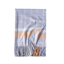 Load image into Gallery viewer, 2023 New Autumn and Winter Plaid Scarf Cashmere-like Tassel Scarf Women's Thick Warm Scarf
