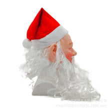 Load image into Gallery viewer, Popular Christmas White Beard Headgear Christmas Party Cosplay Costume Props
