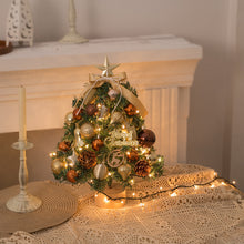 Load image into Gallery viewer, Small Tree Christmas Decoration Supplies Mini Package Tree with Lights Christmas Tree Ornaments
