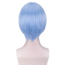 Load image into Gallery viewer, Neon Genesis Evangelion Cosplay Wig Head Leather Tip Road Level Short Hair
