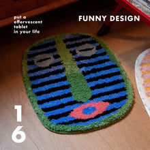 Load image into Gallery viewer, Art Design Carpet Bedroom Bathroom Door Absorbent Floor Mat Carpet Bathroom Foot Mat Door Mat Non-Slip Mat
