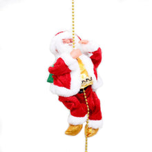 Load image into Gallery viewer, Santa Claus Music Electric Doll Rope Climbing Christmas Gift Gift Christmas Decorations
