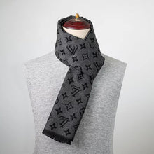 Load image into Gallery viewer, Men's New Winter Autumn and Winter Cashmere Business Jacquard Plaid Korean Foreign Trade Scarf Men
