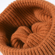 Load image into Gallery viewer, Winter Outdoors Fashion Simple Men's Knitted Hat Light Board Warm Beanie Hat Female Thickened Student Wool Hat
