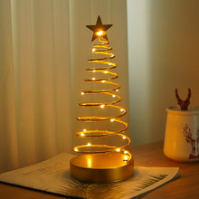 Load image into Gallery viewer, Crystal Diamond Christmas Tree Lamp Christmas Product Decorative Table Lamp Small Night Lamp
