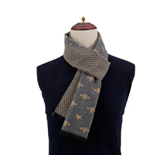 Load image into Gallery viewer, Men's New Winter Autumn and Winter Cashmere Business Jacquard Plaid Korean Foreign Trade Scarf Men
