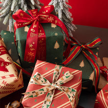 Load image into Gallery viewer, Christmas Ribbon Decorations Red Creative Festival Theme Scene Ornamental Gifts
