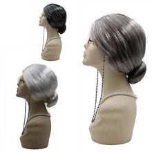 Load image into Gallery viewer, Grandma and Grandpa Role-Playing Dress-up Suit Halloween Dance Stage Play Wig Sheath Old Man Suit
