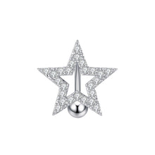Load image into Gallery viewer, Exquisite Zircon Navel Ring Navel Stud Piercing Jewelry
