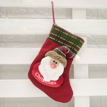 Load image into Gallery viewer, Christmas Socks Gift Bag Santa Claus Pendant Ornament Supplies Christmas Gifts Cross-Border Gifts
