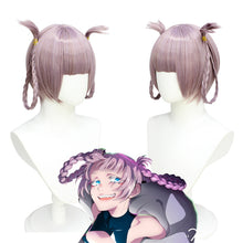 Load image into Gallery viewer, Song of the Night Wig Grass Chestnut Cos Wig Maid Costume Cosplay Vampire Gothic Twist Braid Ring Wig
