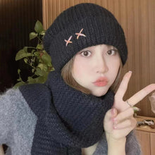 Load image into Gallery viewer, New Loose Woolen Cap Women's 2023 Autumn and Winter Warm Ear Protection Knitted Hat Men
