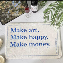 Load image into Gallery viewer, Cashmere Floor Mat Bedroom Plush Mats
