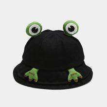 Load image into Gallery viewer, Cute Frog Hat Spring and Summer Korean Style All-Matching Fisherman Hat Student Cartoon Sun Protection Sun Hat Basin
