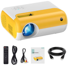 Load image into Gallery viewer, HD Projector P80 Small Projector Portable Children Smart Projector Support 1080P
