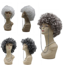 Load image into Gallery viewer, Grandma and Grandpa Role-Playing Dress-up Suit Halloween Dance Stage Play Wig Sheath Old Man Suit
