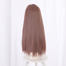 Load image into Gallery viewer, Game Light and Night Cosplay Heroine Long Straight Costume Heat Resistant Synthetic Hair Halloween Carnival Party + Free Wig Cap
