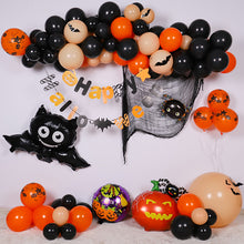 Load image into Gallery viewer, Ghost Festival Decoration Balloon Set Cartoon Bat Pumpkin Head Party Arrangement Halloween Balloon Wholesale
