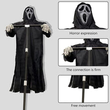Load image into Gallery viewer, Creative Terror Scarecrow Halloween Outdoor Decoration Ghostface Scarecrow Hanging Scary Scream Ghost Ghostface
