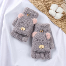 Load image into Gallery viewer, Women's Winter Cycling Gloves Windproof Warm and Cute Cartoon Deer Gloves Korean Ins Winter Hand
