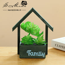 Load image into Gallery viewer, Artificial Plant Wood Combination Bonsai Home Decoration Artificial Flowers Desktop Decoration Factory Direct Sales Artificial Flower Wall Hanging
