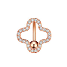 Load image into Gallery viewer, Exquisite Zircon Navel Ring Navel Stud Piercing Jewelry
