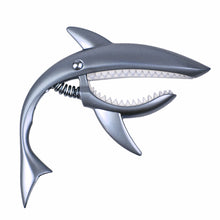 Load image into Gallery viewer, Shark Capo Guitar Zinc Alloy Capo Wooden Guitar Electric Guitar Ukulele Capo Musical Instrument Accessories
