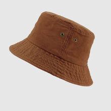 Load image into Gallery viewer, Retro Simple Fisherman Hat Cotton Breathable Bucket Hat Unisex Travel Sun Hat

