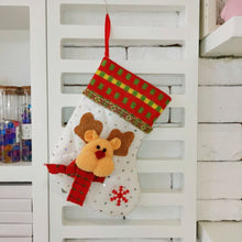 Load image into Gallery viewer, Christmas Socks Gift Bag Santa Claus Pendant Ornament Supplies Christmas Gifts Cross-Border Gifts
