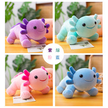 Load image into Gallery viewer, Simulation Axolotl Salamander Plush Toy Doll Long Salamander Pillow Doll
