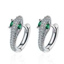 Load image into Gallery viewer, Personalized Diamond Snake-Shaped Ear Ring Ear Clip Ear Studs Girls Earrings
