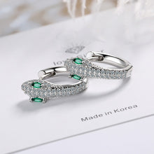 Load image into Gallery viewer, Personalized Diamond Snake-Shaped Ear Ring Ear Clip Ear Studs Girls Earrings
