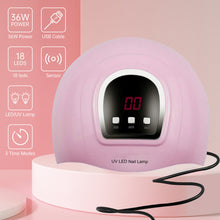 Load image into Gallery viewer, Nail Beauty Tool Set Nail Tip UV Polish Extended Glue Grinding Machine Phototherapy Machine Hook Line Pen
