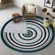 Load image into Gallery viewer, Big Tree Annual Ring Carpet Bedroom round Soft Mat Washable Non-Slip Mat
