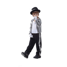 Load image into Gallery viewer, Costumes Cospaly Halloween Mike Jackson Costume New Year Fancy Dress Ball Boy Performance Cos Mike Singer Costume
