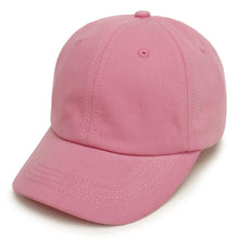 Load image into Gallery viewer, Baseball Cap Children 2023 New Cross-Border Outdoor Leisure All-Match Peaked Cap Solid Color Curved Brim
