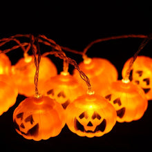 Load image into Gallery viewer, Christmas LED Pumpkin Blow Lighting Chain Halloween Ghost Easter Bar Layout Haunted House Pendant Ornament Lights
