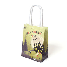Load image into Gallery viewer, 10PCs Halloween Candy Paper Bag Mini Color White Halloween Theme Party Gifts Paper Bag
