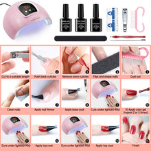Load image into Gallery viewer, Gel Polish Set Nail kit Nail Beauty Tool Set Quality European and American Manicure Set Full Set of Nail Glue Set
