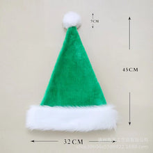Load image into Gallery viewer, Christmas Decorations Red Blue Green Black plus-Sized Thick Plush Adult and Children
