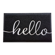 Load image into Gallery viewer, Hello Welcome Home Entry Door Mat Wire Loop Foot Mat Carpet Dust-Proof Mat
