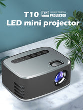 Load image into Gallery viewer, T20 Home HD Entertainment Led Mini Projector 1080P TV U Disk

