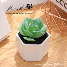 Load image into Gallery viewer, Artificial Succulent Pant Bonsai (Pot Included) Artificial Flower Creative Decoration Artificial Plant
