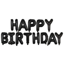 Load image into Gallery viewer, Christmas Hardcover 16-Inch English Birthday Letter Balloon Set Children Full-Year Birthday Decoration Scene Layout Balloon
