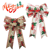 Load image into Gallery viewer, Christmas Ribbon Bow Christmas Decorative Bowknot DIY
